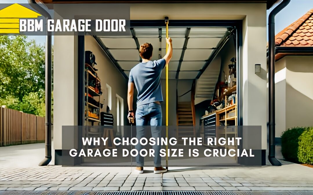 Why Choosing the Right Garage Door Size Is Crucial