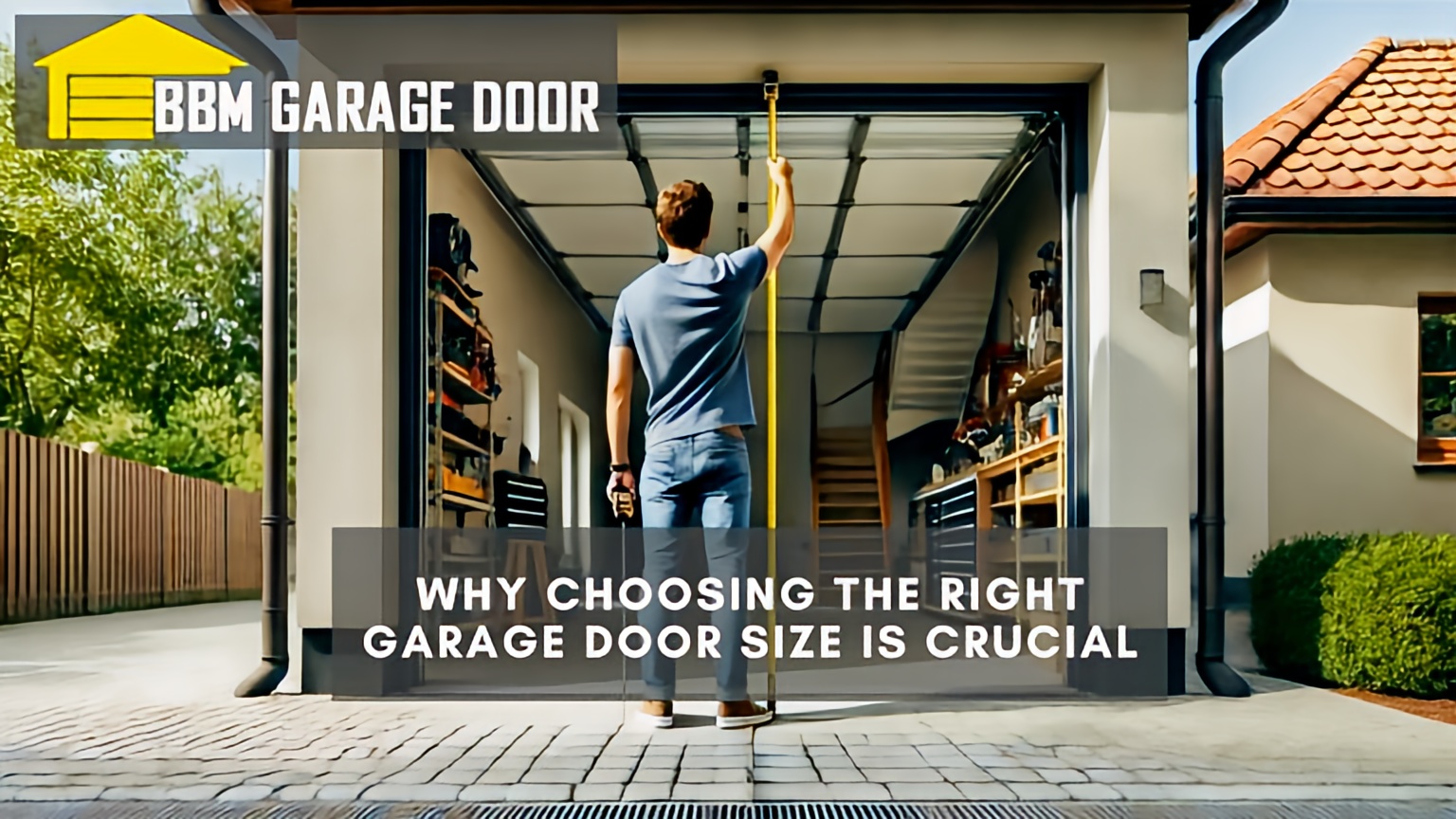 Why Choosing the Right Garage Door Size Is Crucial